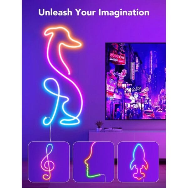 govee neon led strip light 5m (h61a2)