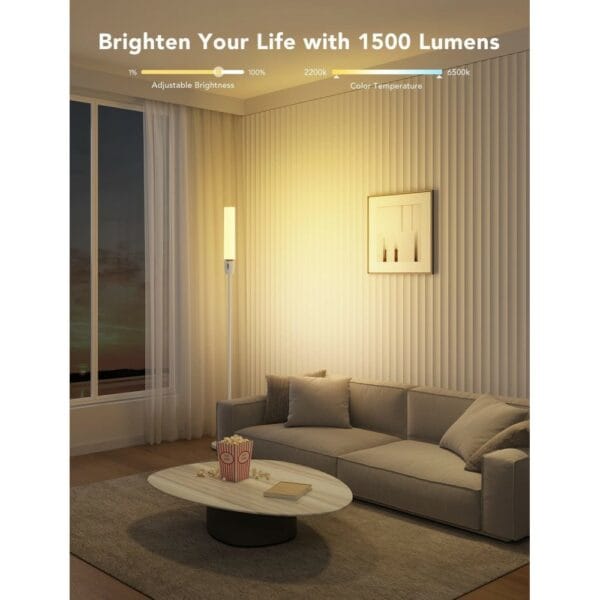 govee rgbicww cylinder floor lamp (h6078)