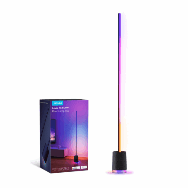 govee rgbicww floor lamp pro black (h6079)