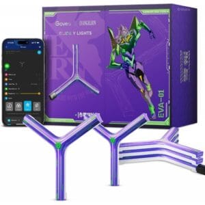 govee x evangelion gaming wall lights 6+2 (h6063)