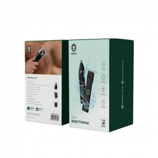 green lion 3 in 1 body trimmer (gn3n1trtmrbk)