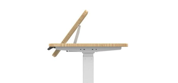 sit to stand electronic desk with flip panel (ukplug) ctt 02 c2 fb