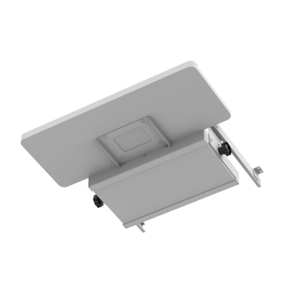 under desk keyboard holder mount (white)