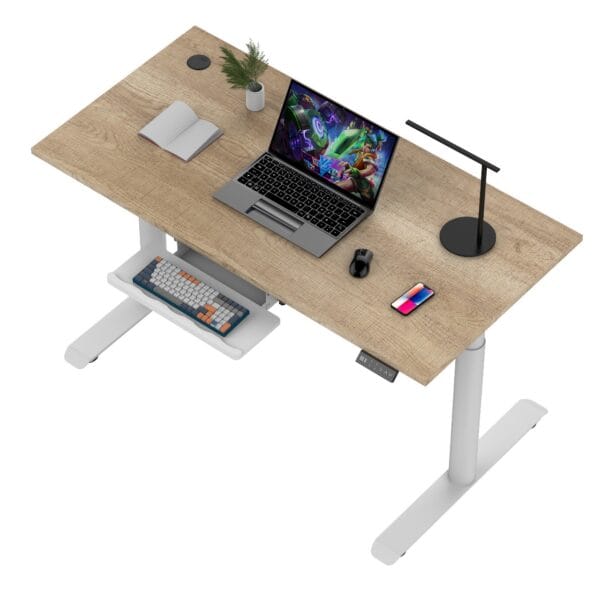 under desk keyboard holder mount (white)