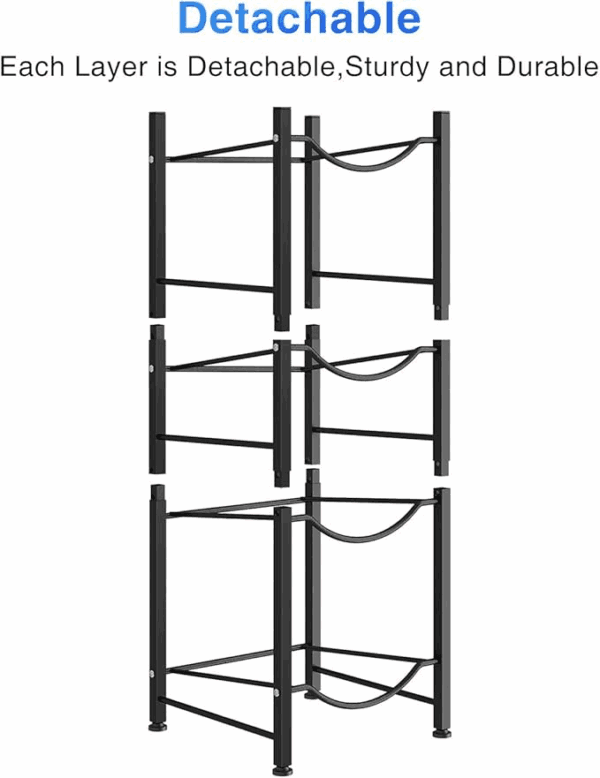 4 tier water bottle holder cooler jug rack organizer (20490500284)