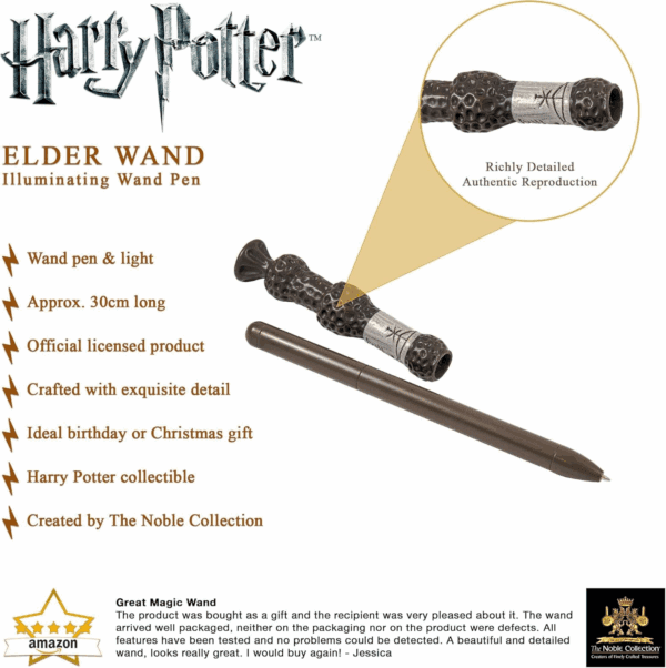 harry potter dumbledore illuminating wand pen (0849421004415)