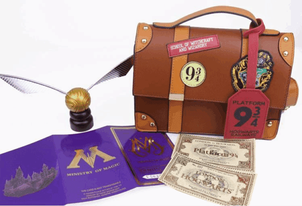 harry potter platform 9 3/4 hogwarts purse