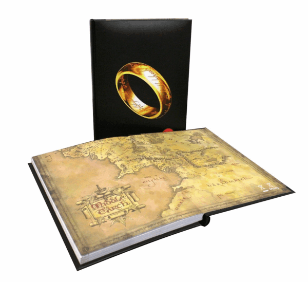 lord of the rings notebook with light (8436546891840)