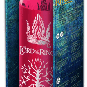 lord of the rings glass bottle with silicone cover 585ml (8412497020652)