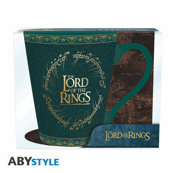 lord of the rings mug 250ml elven box (abymug840)n box