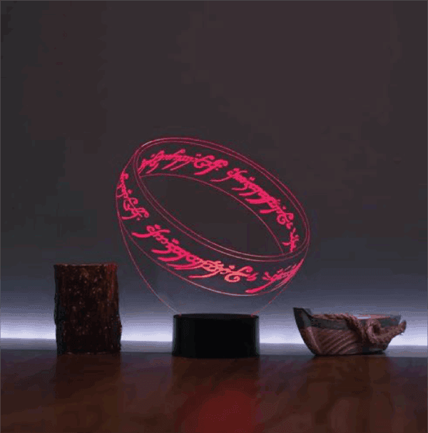 lord of the rings acrylic led light (20490500956)