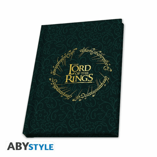 lord of the rings glass xxl + enamel pin + notebook (3665361079880)