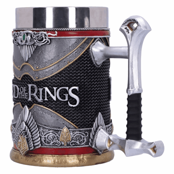 the lord of the rings crown of elessar tankard (801269146061)