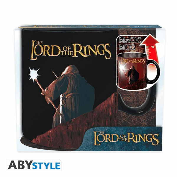 lord of the rings mug heat change 460 ml you shall not pass (3665361061304)