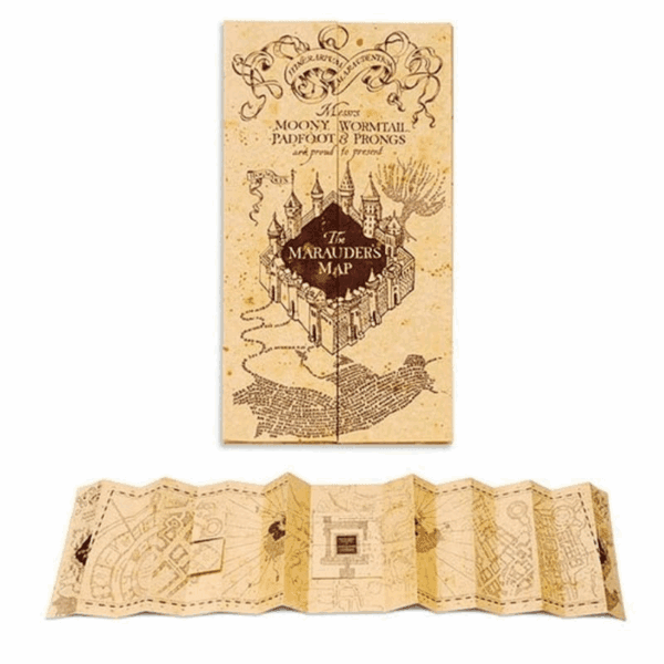 harry potter the marauder's map