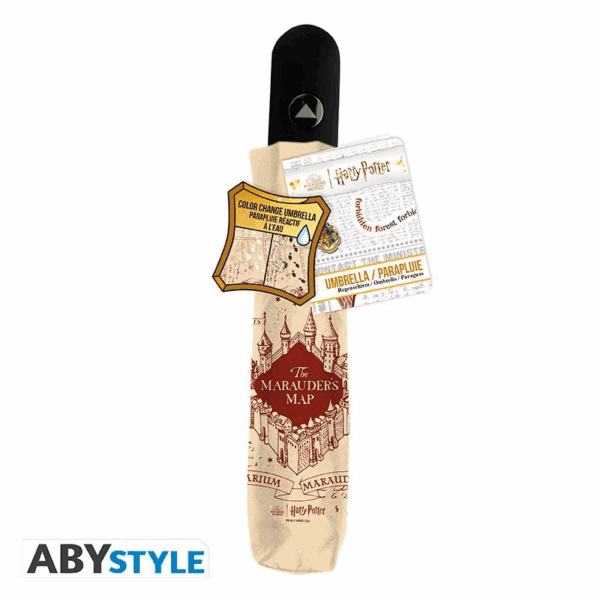 harry potter the marauder's map color change umbrella (abyumb015)