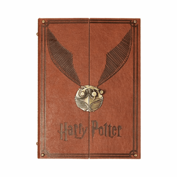 harry potter golden snitch notebook