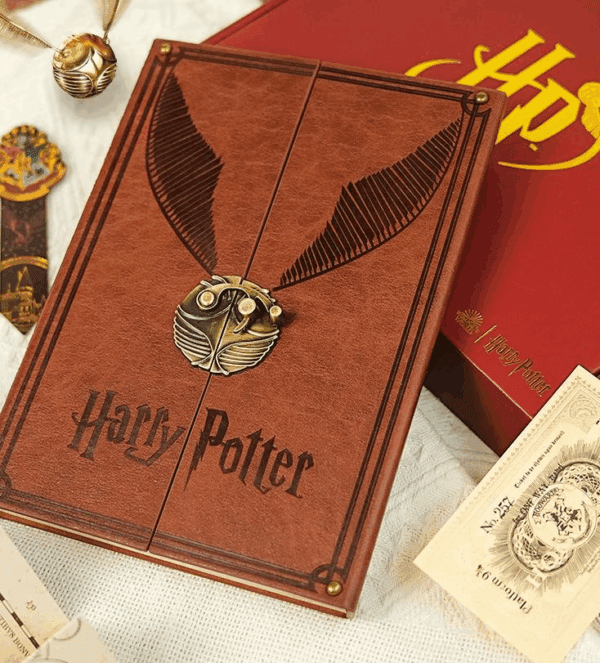 harry potter golden snitch notebook