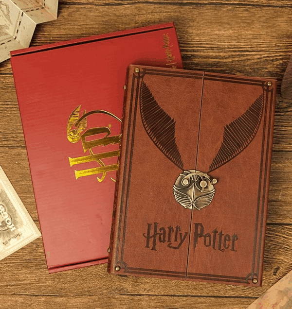 harry potter golden snitch notebook
