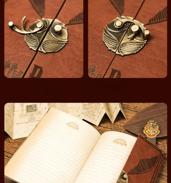 harry potter golden snitch notebook