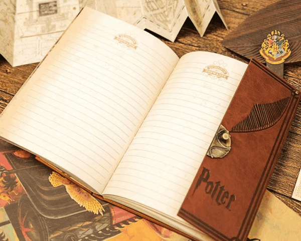 harry potter golden snitch notebook