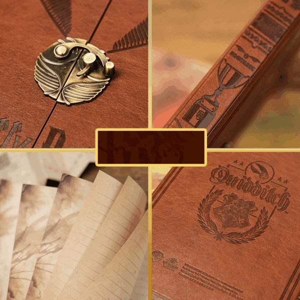 harry potter golden snitch notebook