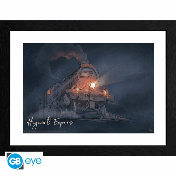 harry potter framed print "hogwarts express" (30x40) (gbydco377)
