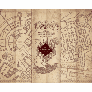 toi world harry potter marauder's map puzzle