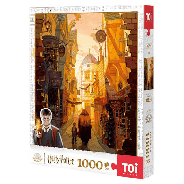 harry potter harry & hagrid in diagon alley puzzle toi
