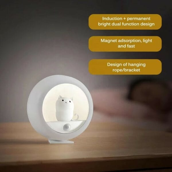 induction cat night light sm k610 (white)