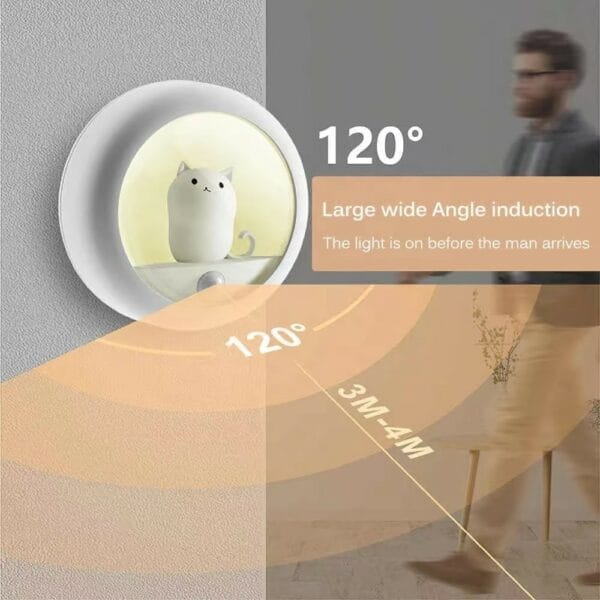 induction cat night light sm k610 (white)