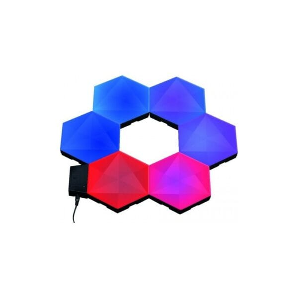 konix drakkar inferno hexagonal led panel pack of 6 (3328170001229)