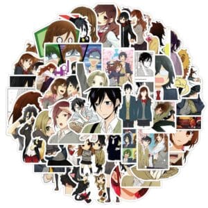 manga anime stickers (50pcs) random models