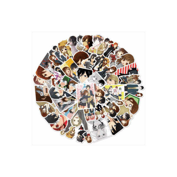 manga anime stickers (50pcs) random models