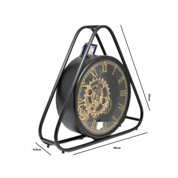 mantel triangle retro european mechanism clock