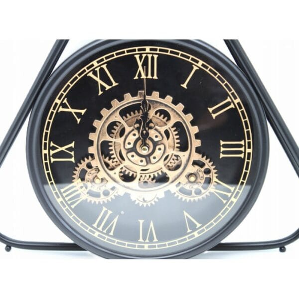 mantel triangle retro european mechanism clock