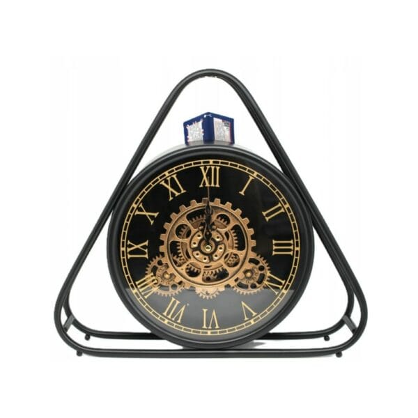 mantel triangle retro european mechanism clock