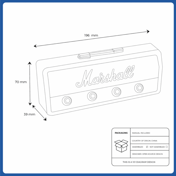 marshall keyholder (20490500445)