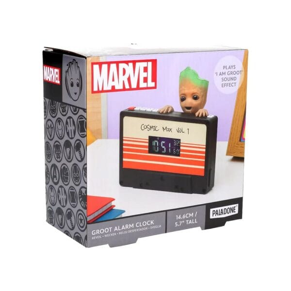 marvel paladone groot alarm clock
