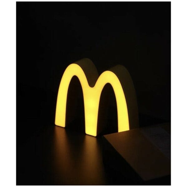 mcdonald’s logo night light