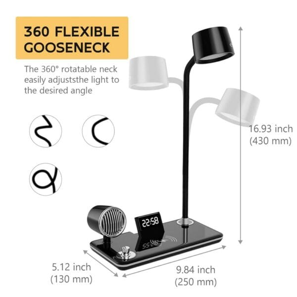 mdhl 4 in 1 wireless charging audio desk lamp md 1772
