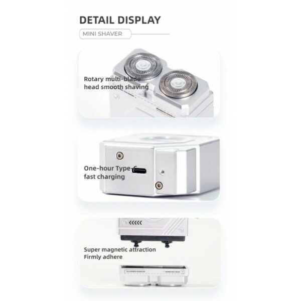 mdhl mecha style electric razor (md 8111)