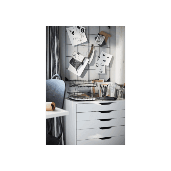 memo board with clips black 60x75 cm (304.373.78)
