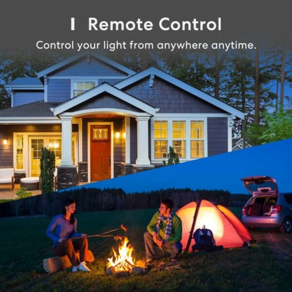 meross smart bulb b22 compatible with apple homekit, alexa, google home, siri msl120hk(uk)(0252000081)