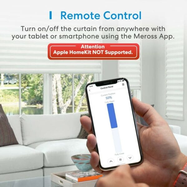 meross smart roller shutter timer mrs100hk(eu)