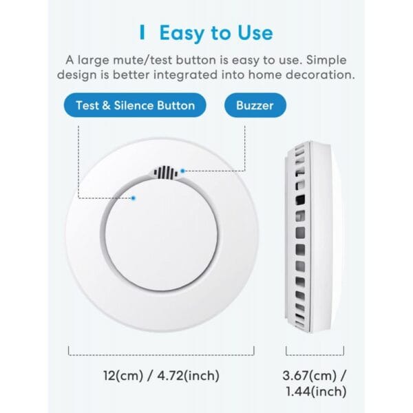 meross smart smoke alarm no hub (gs559ahk uk)