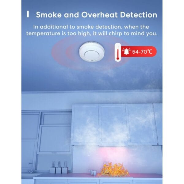 meross smart smoke alarm no hub (gs559ahk uk)