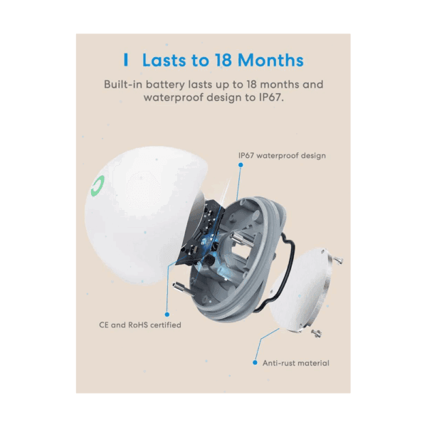 meross smart water leak sensor (ms400hk eu)