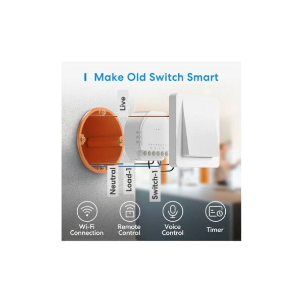 meross smart wi fi in wall switch mss810hk(un)