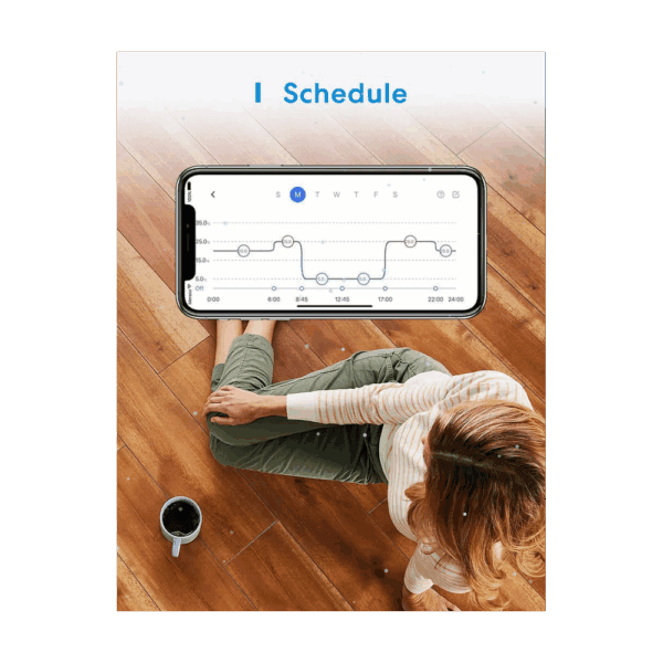 meross smart wi fi thermostat for electric underfloor heating system (mts200hk eu)